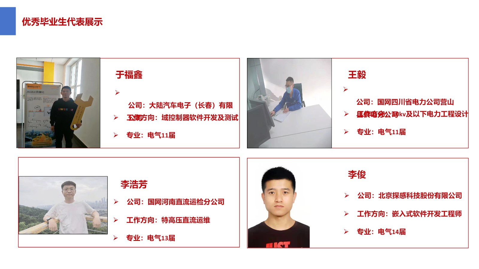 毕业生代表 第 01 页